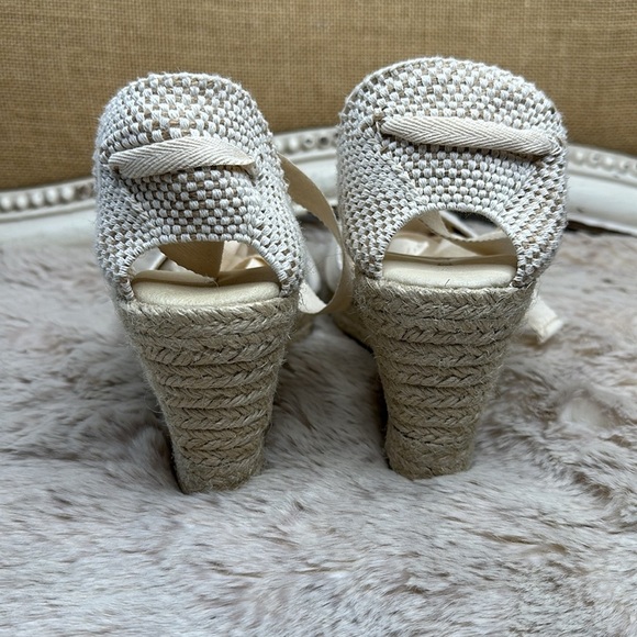 Mint & Rose | Espadrille for Anthropologie in Cream & Gold - Picture 7 of 12